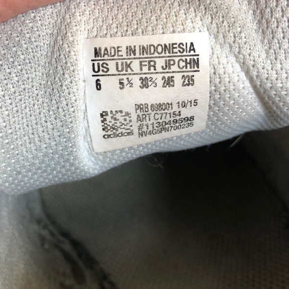 Adidas Superstar White Black Stripe Sneaker - Picture 6 of 7